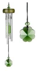Gem Drop Chimes Shamrock