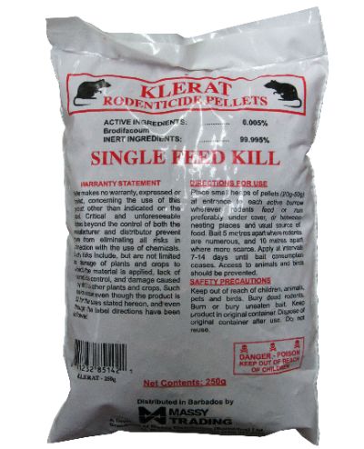 Klerat Pellets 250G