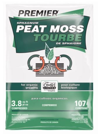 Peat moss 107 Lt
