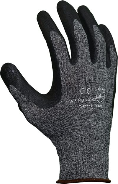 AZNBR-006 Gloves Nylon Coated M